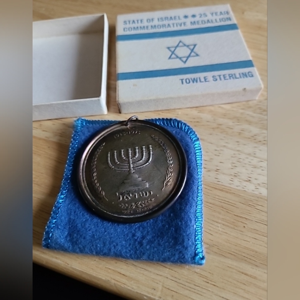 Towle Sterling Commemorative Medallion